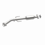 MagnaFlow 49932 oem grade direct-fit catalytic converter, opposite side view of the turntable spin