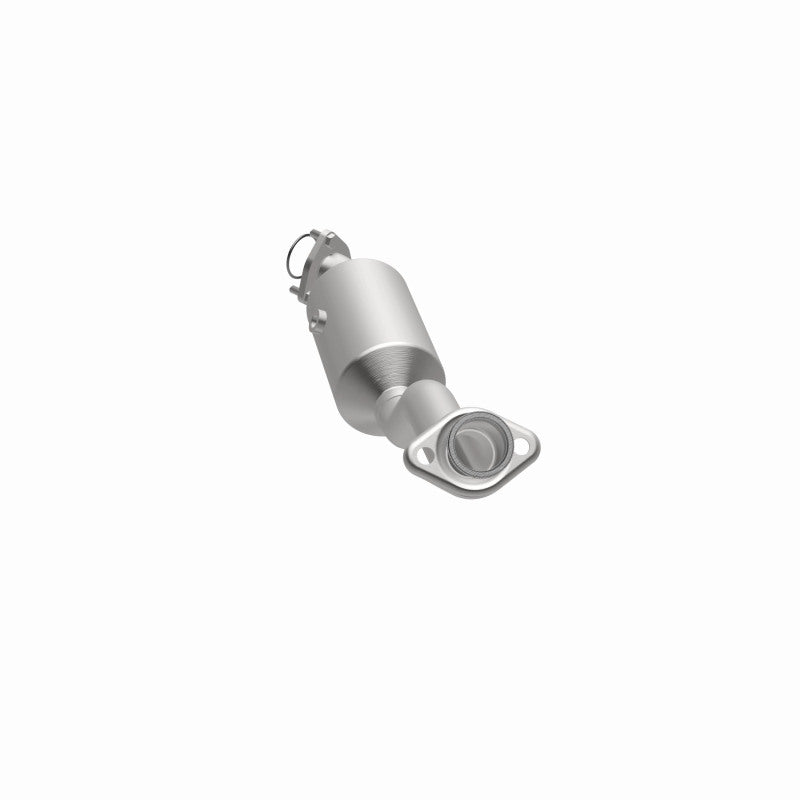 MagnaFlow 5461768 carb direct-fit catalytic converter, opposite side view of the turntable spin
