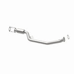 MagnaFlow 52841 oem grade direct-fit catalytic converter, opposite rear three-quarter view of the turntable spin