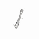 MagnaFlow 5571988 carb direct-fit catalytic converter, side view of the turntable spin