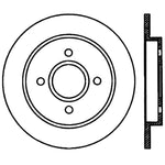 StopTech 01-07 Ford Focus Cryo-Stop Premium Rotor