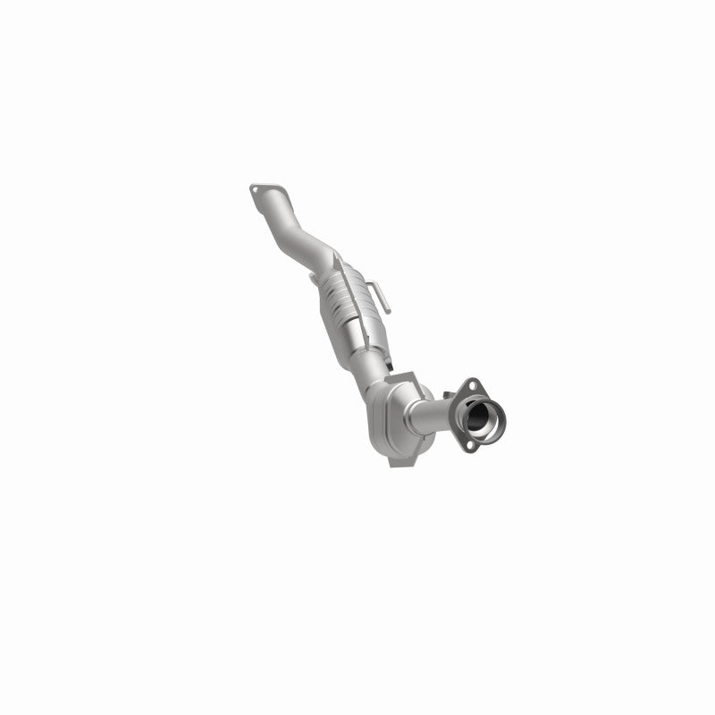 MagnaFlow 52112 oem grade direct-fit catalytic converter, opposite side view of the turntable spin