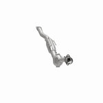MagnaFlow 52112 oem grade direct-fit catalytic converter, opposite side view of the turntable spin