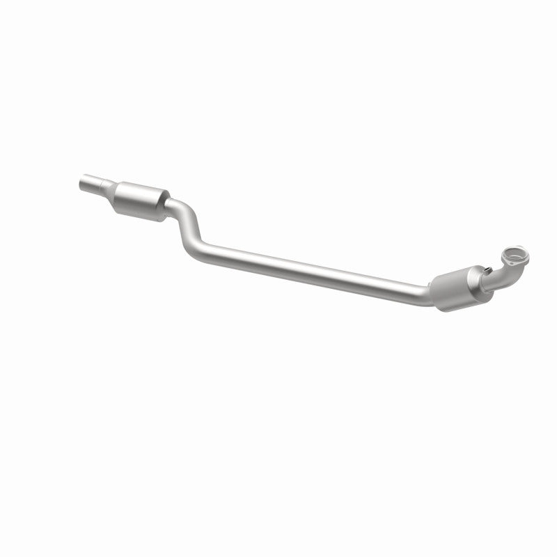 MagnaFlow 49806 oem grade direct-fit catalytic converter, opposite rear three-quarter view of the turntable spin