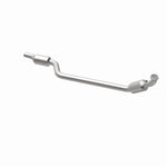MagnaFlow 49806 oem grade direct-fit catalytic converter, opposite rear three-quarter view of the turntable spin