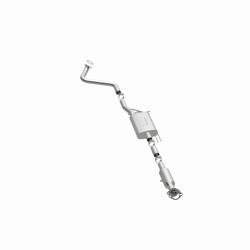 MagnaFlow 52851 oem grade direct-fit catalytic converter, opposite side view of the turntable spin