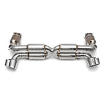 Fabspeed Supersport 70mm X-Pipe Exhaust System for Porsche 996 Turbo 2000-2005