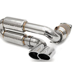Fabspeed Supersport 70mm X-Pipe Exhaust System for Porsche 996 Turbo 2000-2005