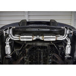 Fabspeed Supersport 70mm X-Pipe Exhaust System for Porsche 996 Turbo 2000-2005