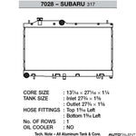 CSF Performance Radiator For Impreza WRX - AutotALENT