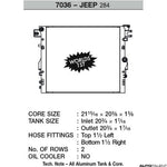 CSF Performance Radiator Jeep Wrangler JK - AutoTalent
