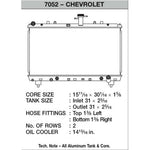 CSF Radiator For Chevrolet Camaro SS - Autotalent