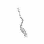 MagnaFlow 23558 epa direct-fit catalytic converter, rear three-quarter view of the turntable spin