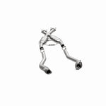 MagnaFlow 337339 carb direct-fit catalytic converter, opposite side view of the turntable spin