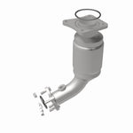 MagnaFlow 50219 hm grade direct-fit catalytic converter, rear view of the turntable spin