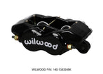 Wilwood Caliper-Forged Dynalite-Black 1.38in Pistons .81in Disc