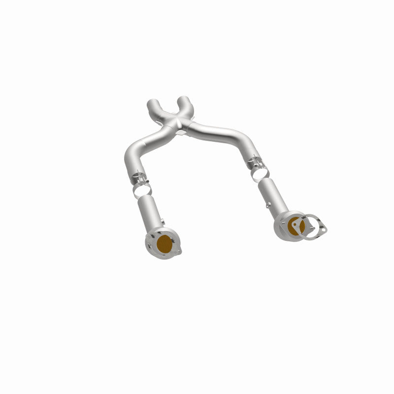 MagnaFlow 5561976 carb direct-fit catalytic converter, opposite side view of the turntable spin