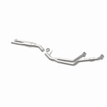 MagnaFlow 23817 epa direct-fit catalytic converter, opposite rear three-quarter view of the turntable spin