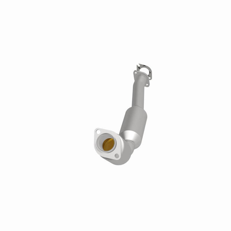 MagnaFlow 5411010 carb direct-fit catalytic converter, side view of the turntable spin