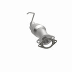 MagnaFlow 4551006 carb direct-fit catalytic converter, opposite side view of the turntable spin