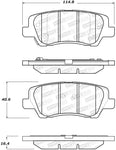 StopTech Street Brake Pads - Front