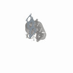 MagnaFlow 52310 oem grade manifold converter, side view of the turntable spin