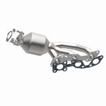 MagnaFlow 49998 oem grade manifold converter, opposite side view of the turntable spin
