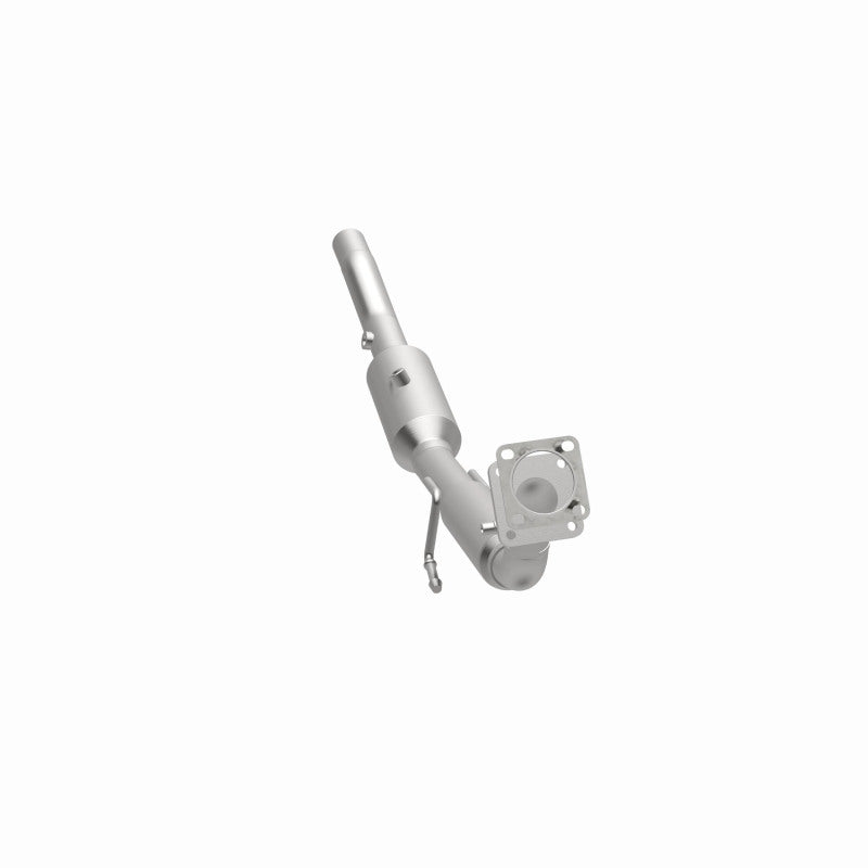 MagnaFlow 5461464 carb direct-fit catalytic converter, opposite side view of the turntable spin