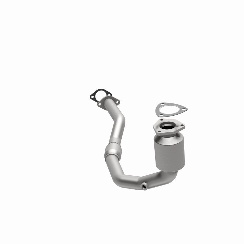 MagnaFlow 24323 hm grade direct-fit catalytic converter, opposite side view of the turntable spin