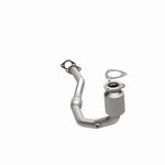 MagnaFlow 24323 hm grade direct-fit catalytic converter, opposite side view of the turntable spin