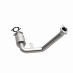 MagnaFlow 49511 oem grade direct-fit catalytic converter, opposite side view of the turntable spin