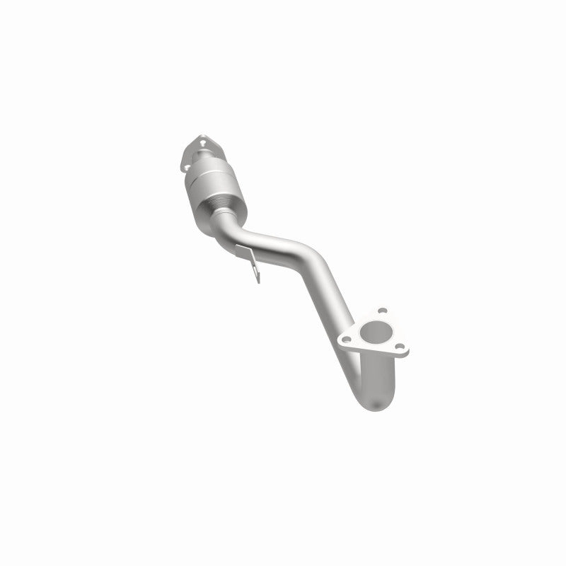 MagnaFlow 23621 epa direct-fit catalytic converter, opposite side view of the turntable spin
