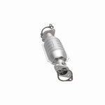 MagnaFlow 457032 carb direct-fit catalytic converter, opposite side view of the turntable spin
