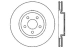 StopTech Drilled Sport Brake Rotor