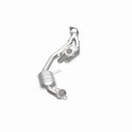 MagnaFlow 50202 epa direct-fit catalytic converter, opposite side view of the turntable spin