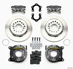 Wilwood Forged Dynalite P/S Park Brake Kit Polished Mopar/Dana 2.36in Off w/Snap Ring Bearing