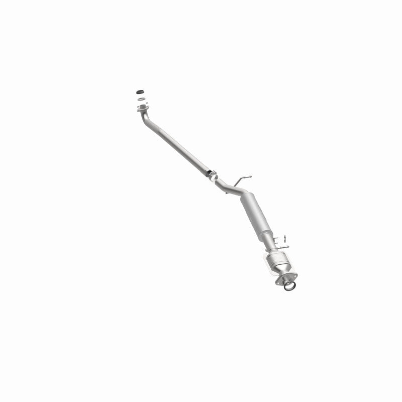 MagnaFlow 52336 oem grade direct-fit catalytic converter, opposite side view of the turntable spin