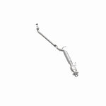 MagnaFlow 52336 oem grade direct-fit catalytic converter, opposite side view of the turntable spin