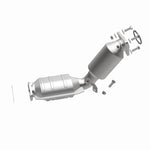 MagnaFlow 551143 carb direct-fit catalytic converter, opposite side view of the turntable spin