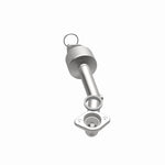MagnaFlow 21-979 oem grade direct-fit catalytic converter, opposite side view of the turntable spin