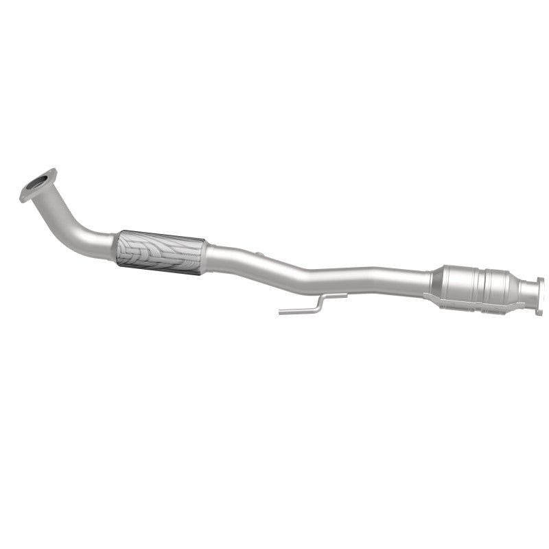 MagnaFlow 49988 oem grade direct-fit catalytic converter, side view of the turntable spin