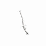 MagnaFlow 23637 hm grade direct-fit catalytic converter, opposite side view of the turntable spin