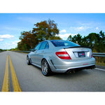 RennTech Carbon Fiber Rear Widebody Kit For Mercedes-Benz C63 AMG - AutoTalent