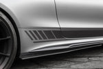 PSM Dynamic Carbon Fiber Side Skirts Mercedes-Benz W205 C63 AMG - autotalent