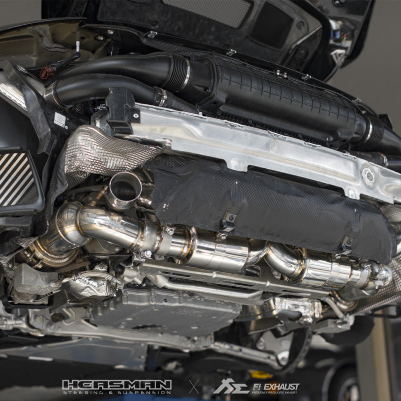 Fi Exhaust Axle-back System with 100 Cell Downpipe for Porsche 991.2 GT2 RS 2018-2020