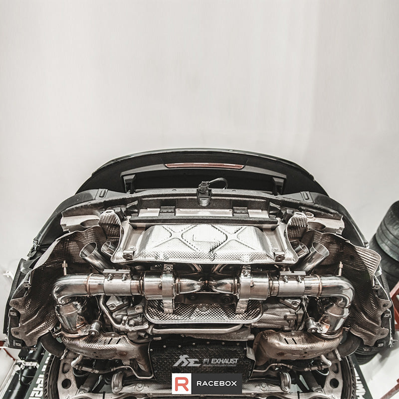 Fi Exhaust Downpipes for Porsche 992 Carrera S 2019-2020