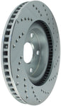 StopTech Select Sport 11-16 Toyota Avalon/ 11-17 Camry SportStop Slotted & Drilled Right Front Rotor