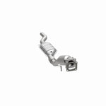 MagnaFlow 24314 hm grade direct-fit catalytic converter, opposite side view of the turntable spin