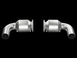 Akrapovic 10-13 Porsche 911 Turbo/Turbo S (997) Link Pipe Set w/ Cat (Titanium)