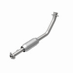 MagnaFlow 23460 hm grade direct-fit catalytic converter, rear view of the turntable spin